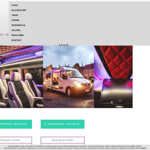 Przewóz osób cennik