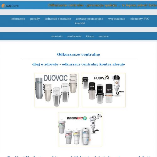 Odkurzacz centralny instalacja Zgierz