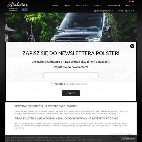 Warszawa - zabudowy minibusów