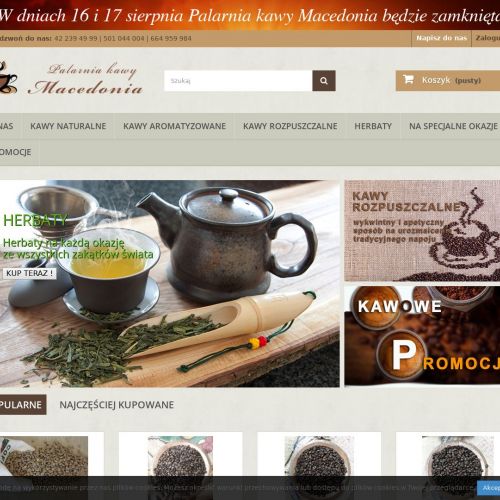 Sklep internetowy z herbatą w Łodzi