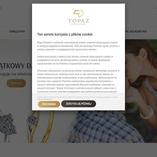 Pierścionki zaręczynowe z szafirem