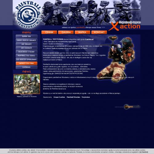 Tor paintballowy - Wrocław