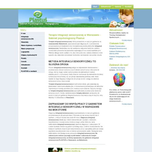 Terapia sensoryczna dla dzieci Warszawa