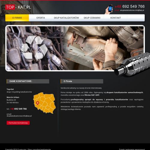 Skup ceramiki katalizatorów