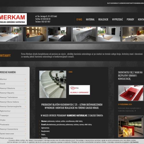 Konglomerat kwarcowy łódź w Łodzi