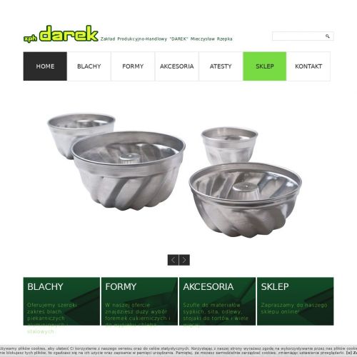 Wyposażenie cukierni sklep