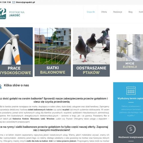 Kolce na ptaki łódź - Wrocław