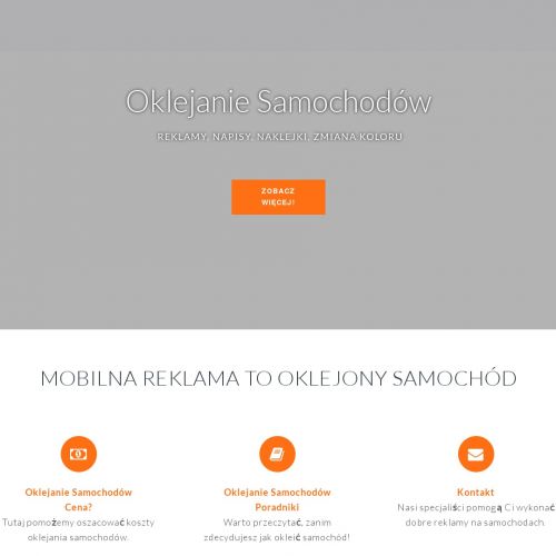 Kraków - foliowanie samochodów