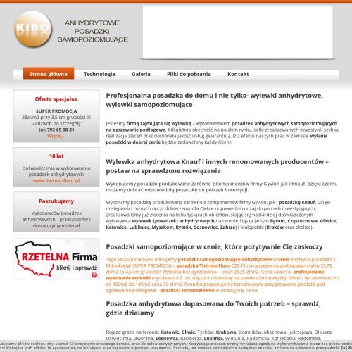 Wylewki samopoziomujące