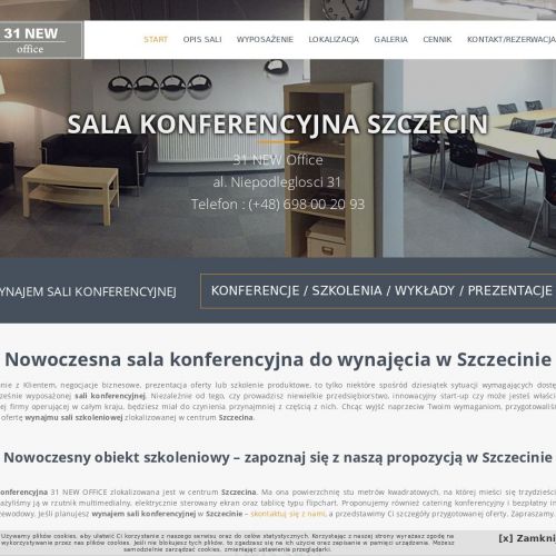 Szczecin - wynajem sal konferencyjnych