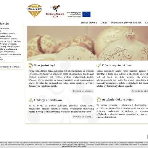 Kielce - produkcja ozdób świątecznych