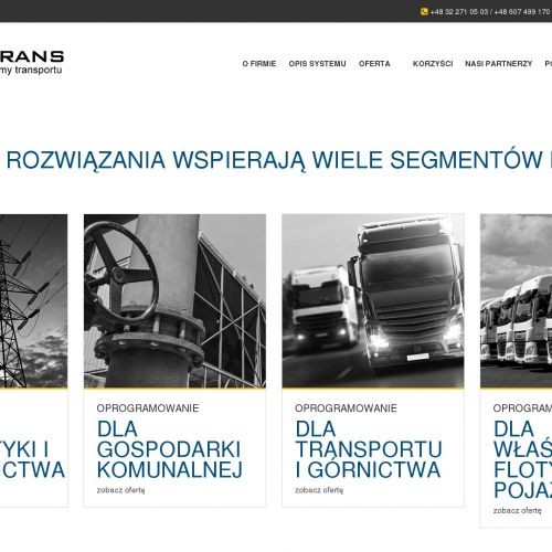 Dedykowane oprogramowanie dla firm posiadających transport