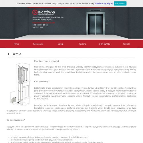 Montaż urządzeń dźwigowych w Olsztynie