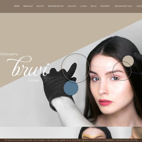 Salon kosmetyczny brwi łomianki w Pruszkowie