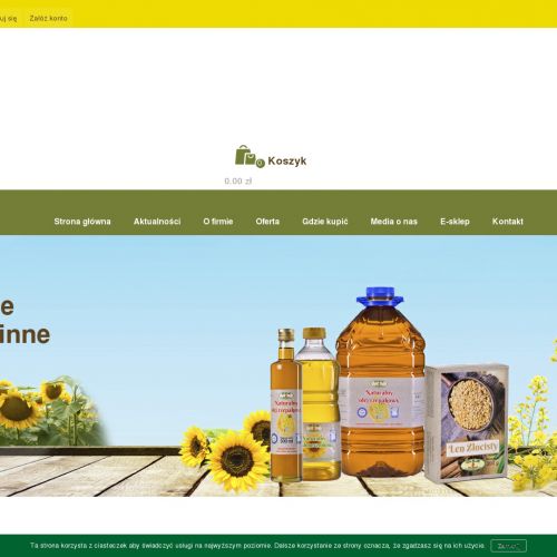 Olej lniany sklep w Świeciu