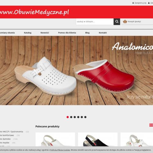 Drewniaki medyczne białe