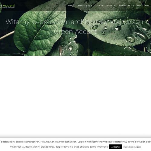 Kraków - projekt odwodnienia terenu