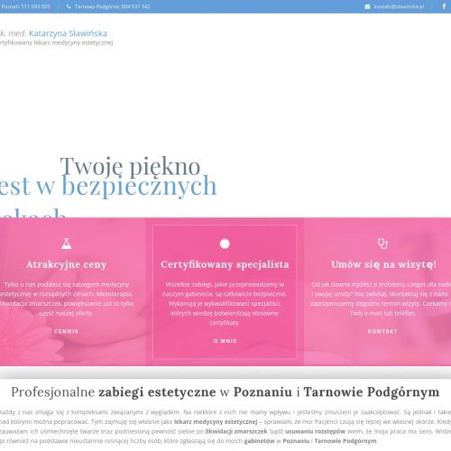 Usuwanie zmarszczek tarnowo podgórne w Poznaniu