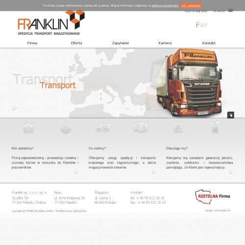 Konfekcjonowanie cennik