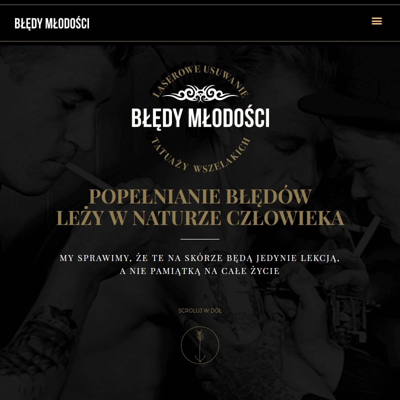 Kraków - usuwanie tatuaży