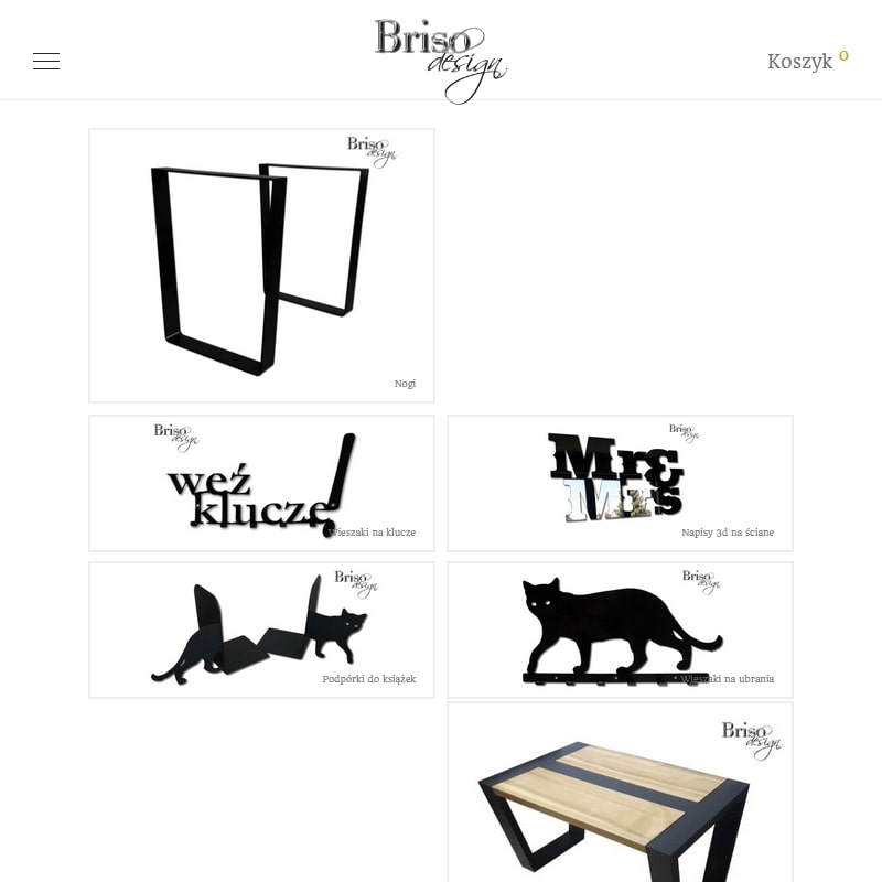 Stalowe nogi do stołu