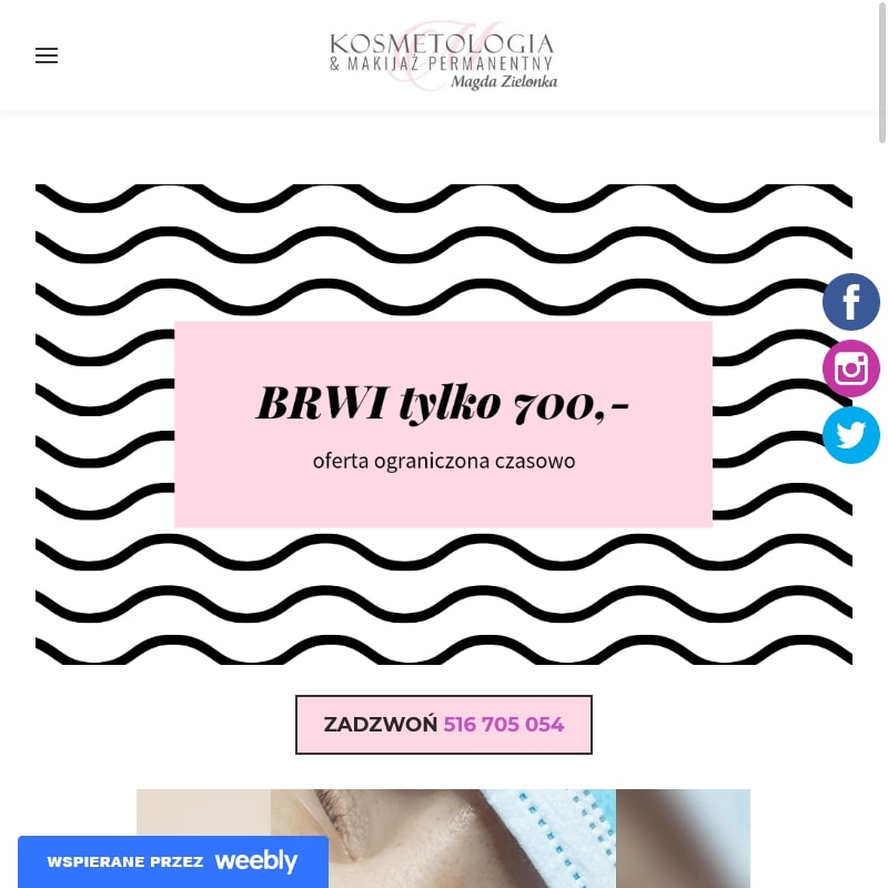 Dopigmentowanie brwi - Warszawa