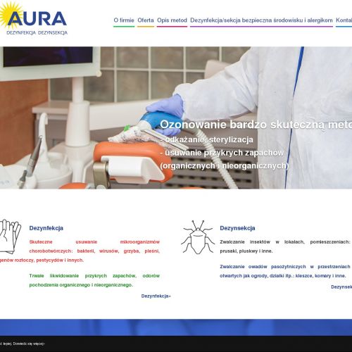 Częstochowa - odkażanie pomieszczeń