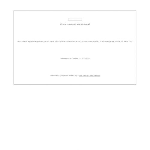 Firma remontowo budowlana - Poznań