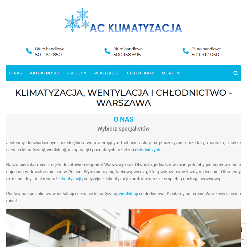 Rekuperacja Warszawa