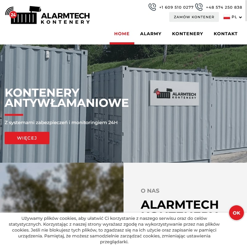 Kontener przemysłowy - Lublin