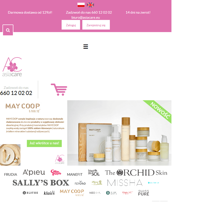 Tanie azjatyckie kosmetyki sklep