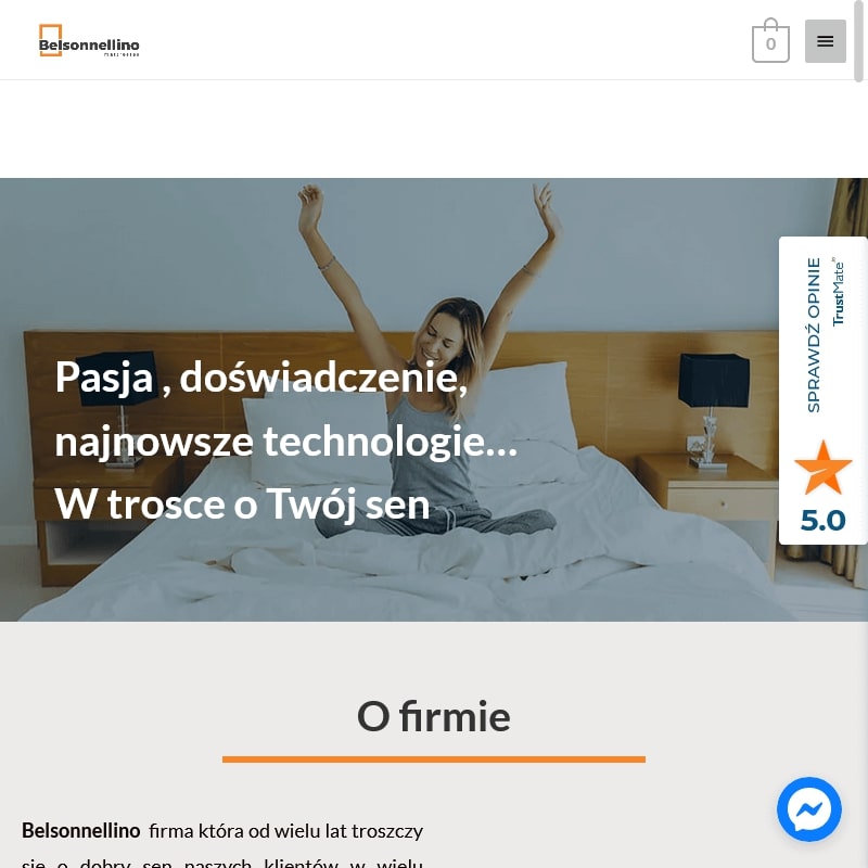 Materac antyalergiczny 140x200