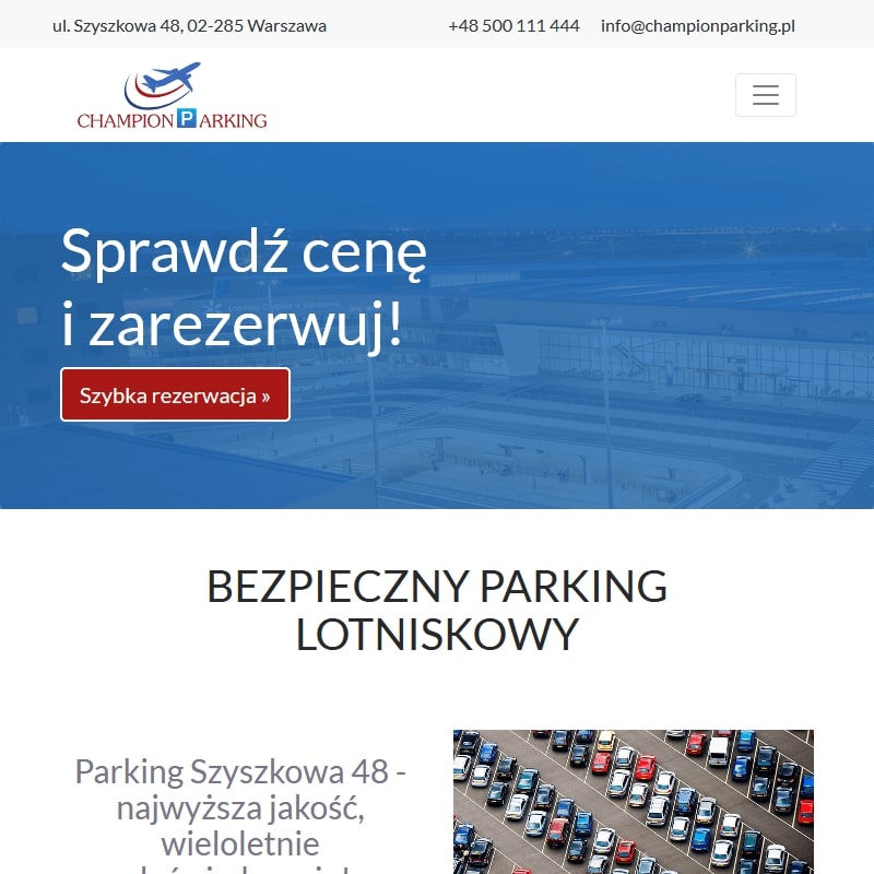 Parking lotnisko warszawa okęcie najtaniej
