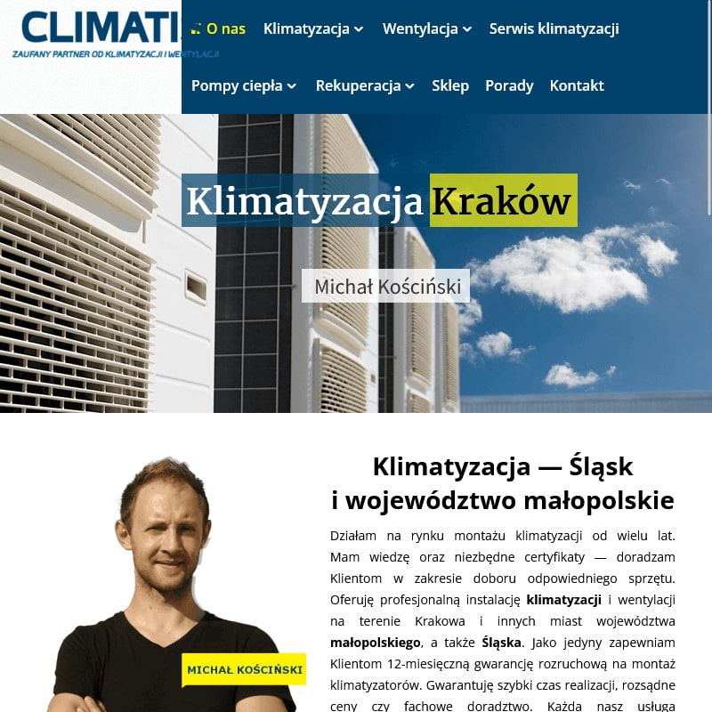 Kraków - montaż rekuperacji