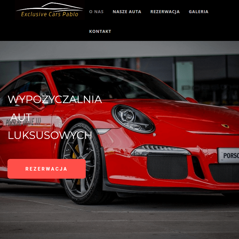 Wynajem samochodów luksusowych