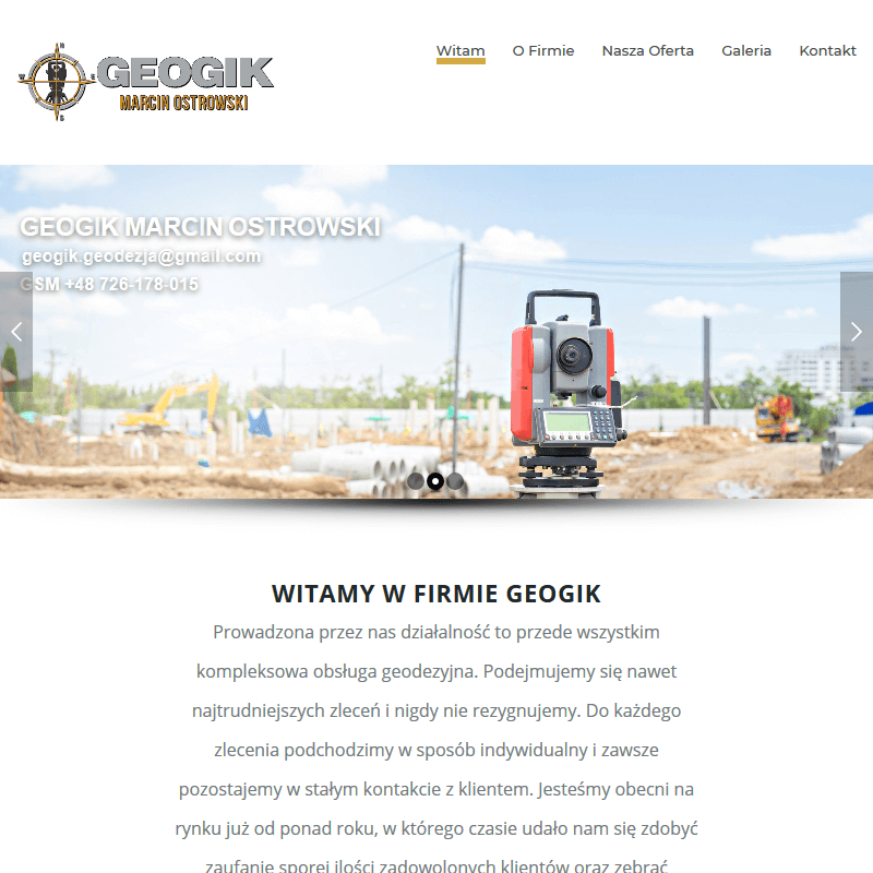 Biuro geodezyjne w Świeciu