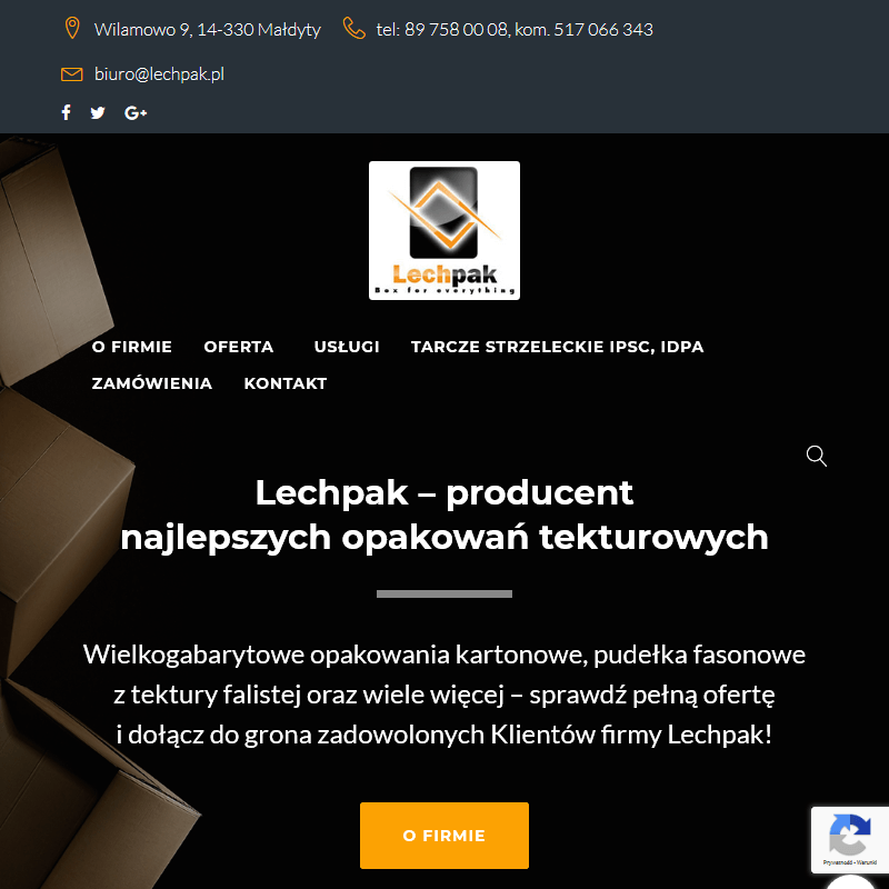 Opakowania kartonowe