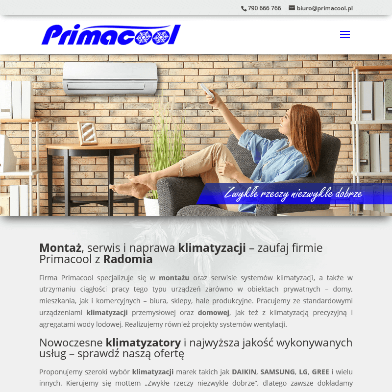 Klimatyzacja gree w Radomiu