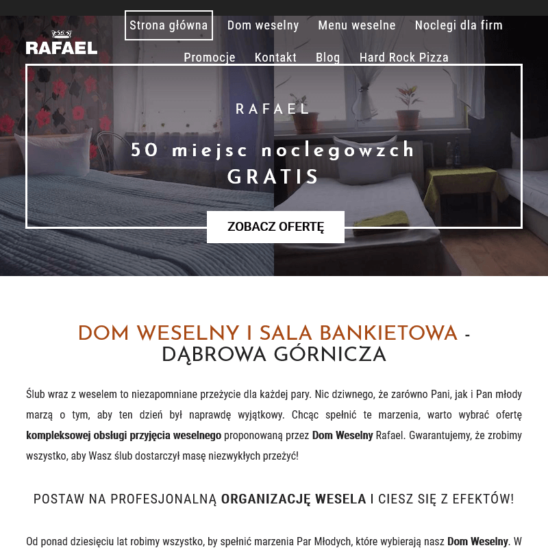 Sala weselna śląsk