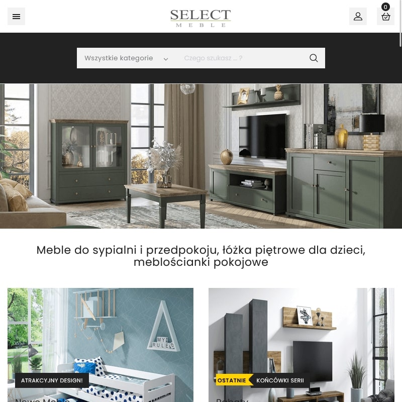 Łóżko piętrowe domek z szufladami