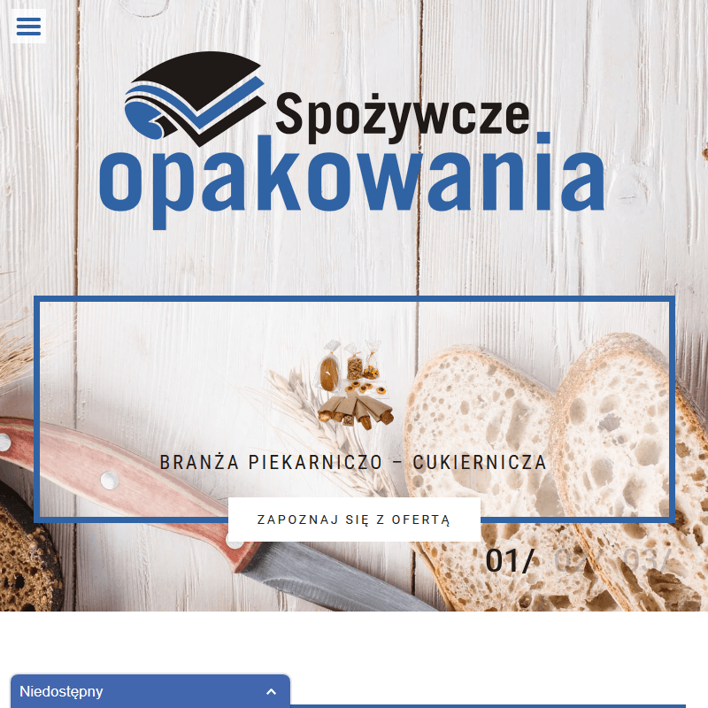 Opakowania foliowe