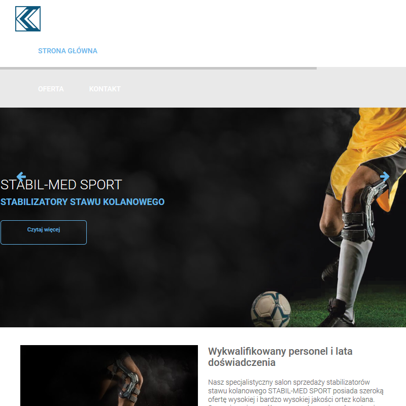 Zegarowy stabilizator kolana Poznań