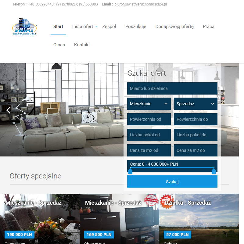 Lokale wynajem w Stargardzie