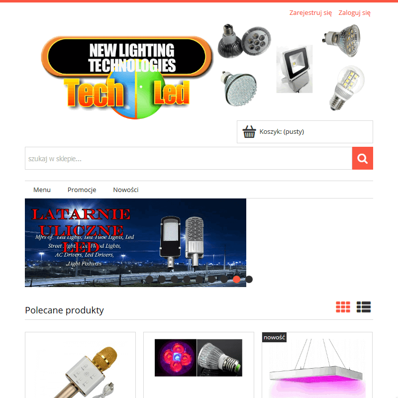 Halogeny led do motoru - Warszawa