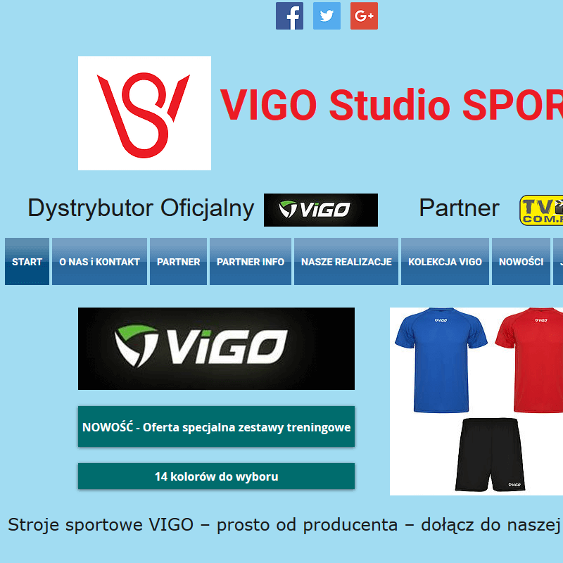 Odzież sportowa vigo w Poznaniu