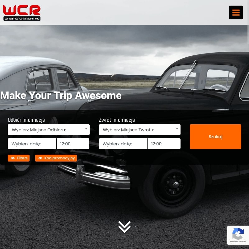 Wynajem krótkoterminowy auta w Warszawie